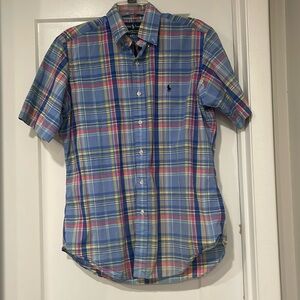 RALPH LAUREN CLASSIC FIT SHORT SLEEVE MENS SHIRT SIZE MEDIUM